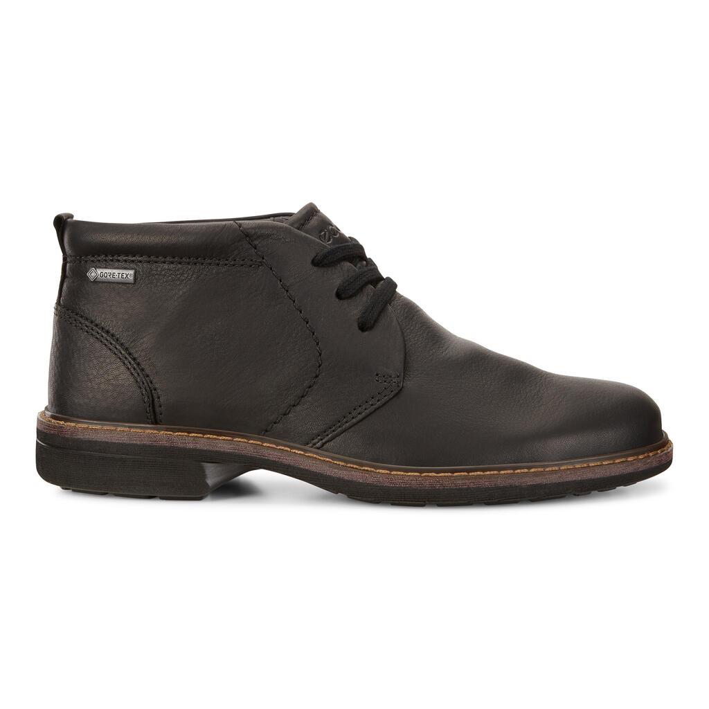 Bottine Chukka Ecco Turn Homme Noir 2059-HJAKC